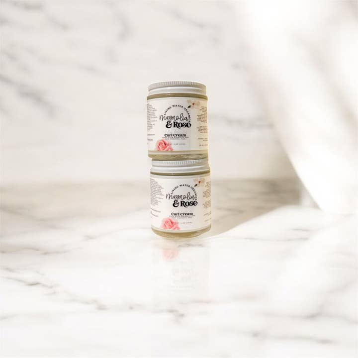Living Water Organics - Wholesale Hair Styling Gel/Mousse - Magnolia & Rose Curl Cream2