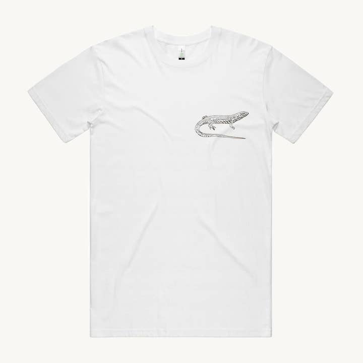 High Tees - Wholesale Screen Printed T-Shirt - Unisex - Blue Mountains Water Skink T shirt4