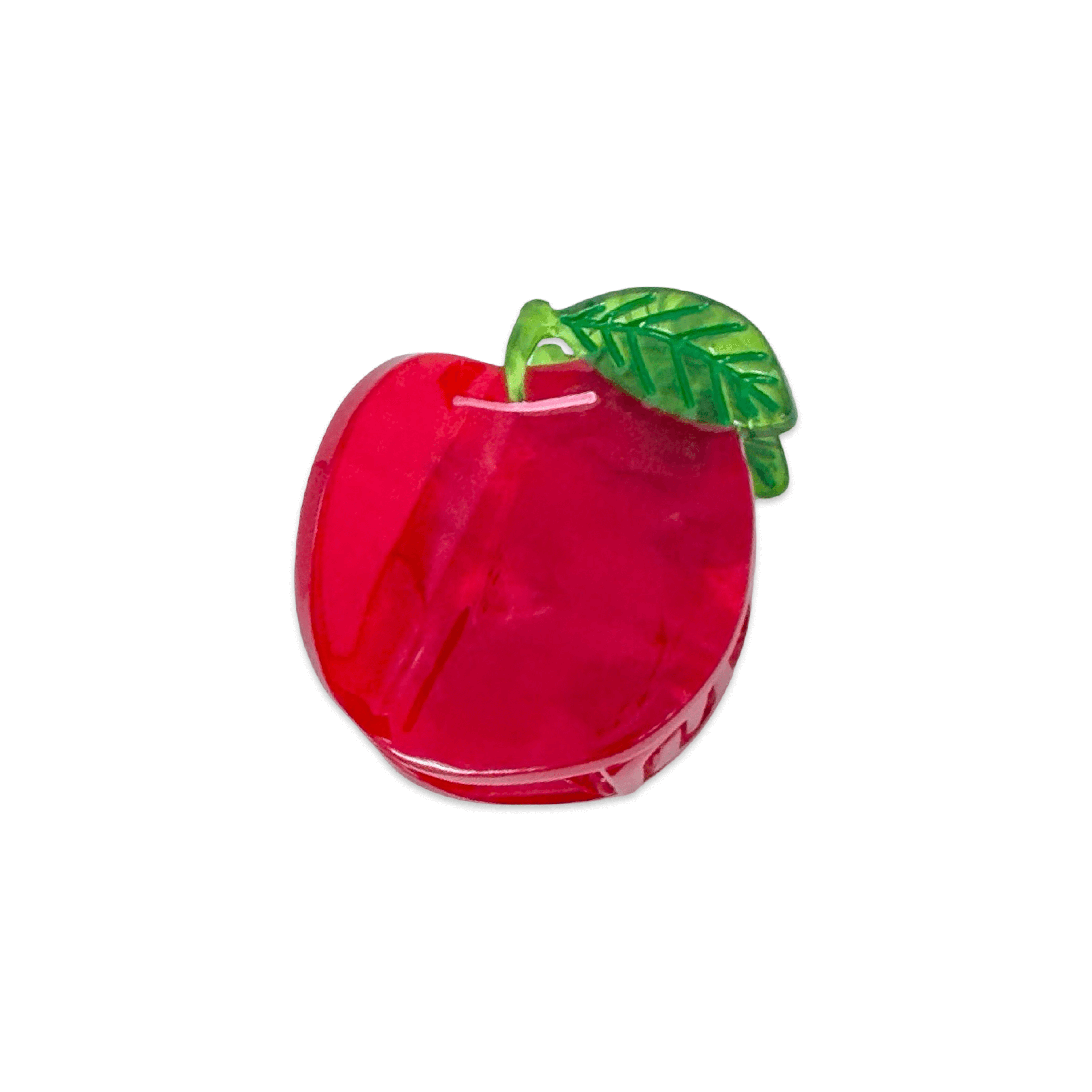 Jenny Lemons - Wholesale Hair Clip - Women's - Mini Red Apple Hair Claw Clip5