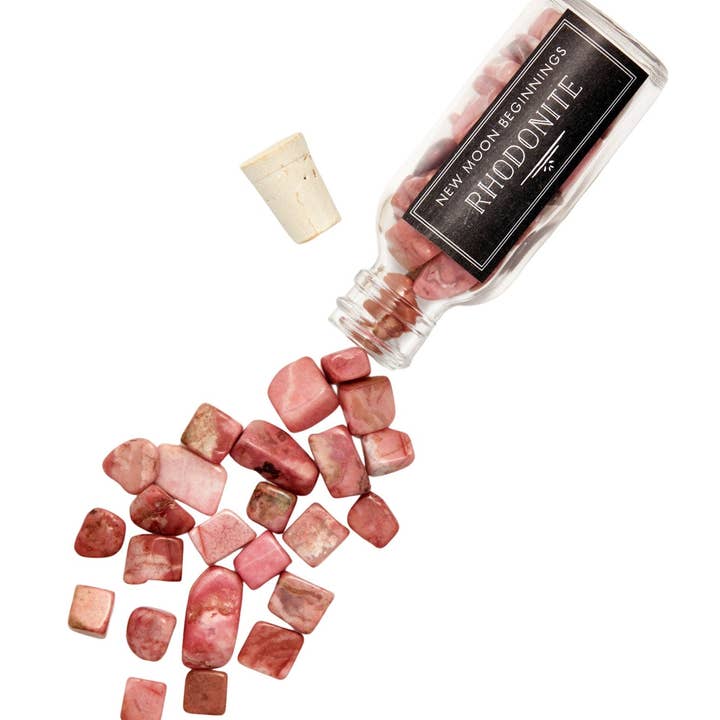 New Moon Beginnings - Wholesale Spiritual Stone/Crystal - Natural Gemstone Chips in a Bottle -70 stone types available58