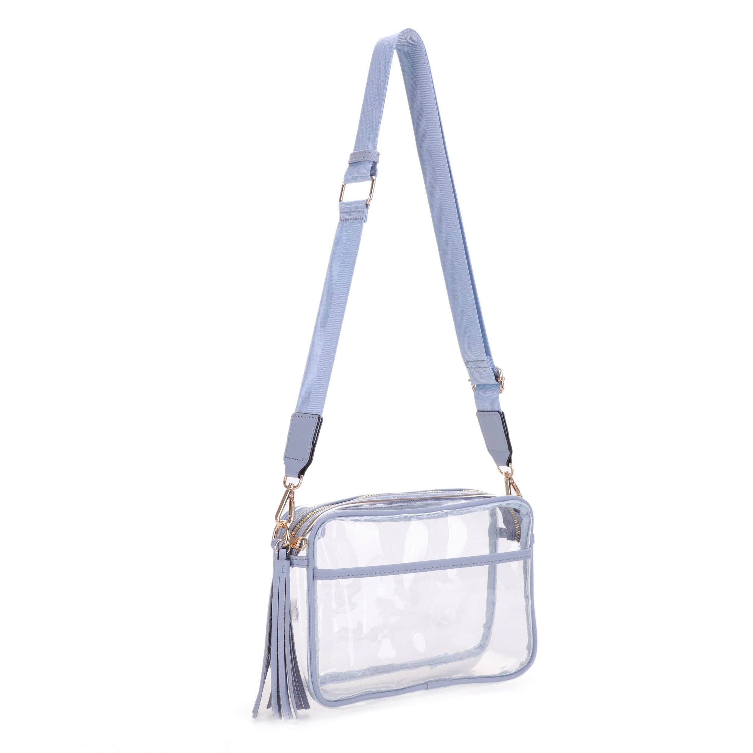 Isabelle Handbags - Wholesale Crossbody Bag - Women's - CR20413 Clear Crossbody Camera Bag4