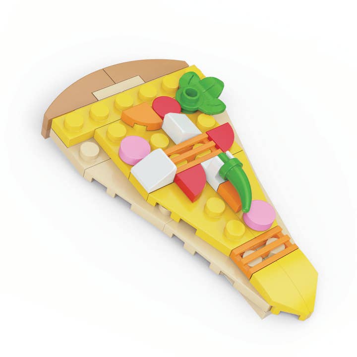 Novelty Brands - Wholesale Toy Set - Kids - So Much Fun! Micro Block Fast Food Set Boxed - 12/Display23