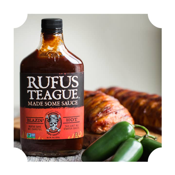 Rufus Teague - Wholesale BBQ Sauce - Blazin' Hot BBQ Sauce