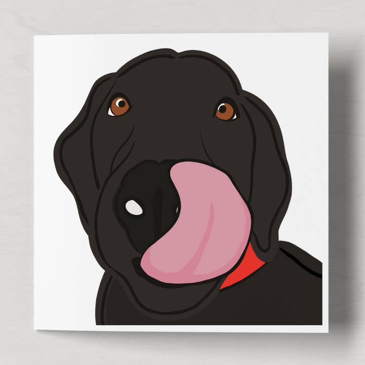 Store kys - Sort Labrador Retriever for engroshandel hos FloofAndFlump Designs