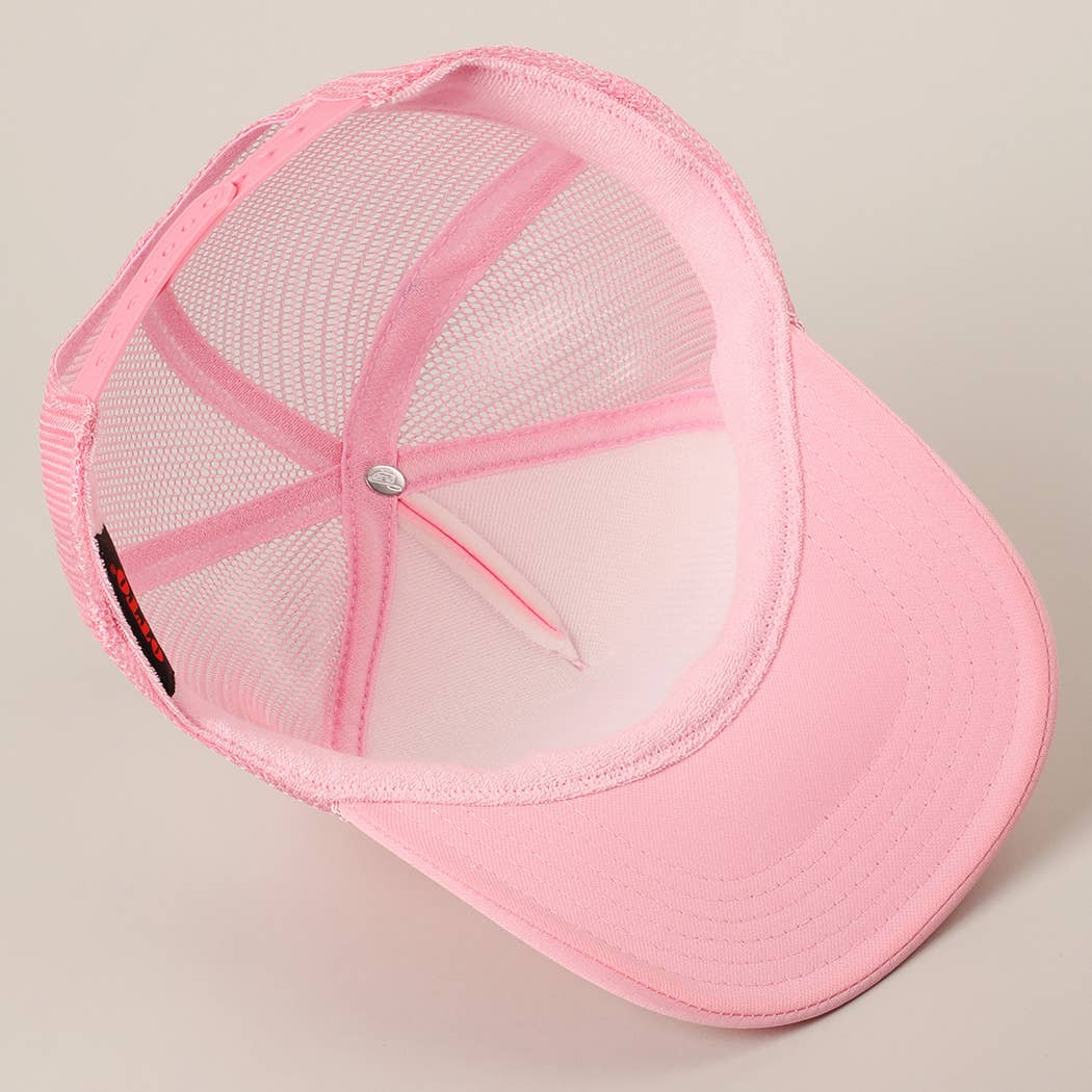 Fashion City - Vente Casquette de camionneur – unisexe - Casquette à filet avec écusson brodé "You Had Me At Day Drinking"21