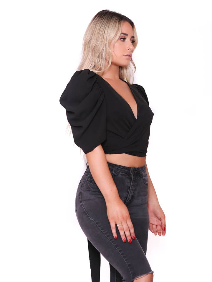 Haut Aurora | Noir pour la vente par ELICO ASSOULINI