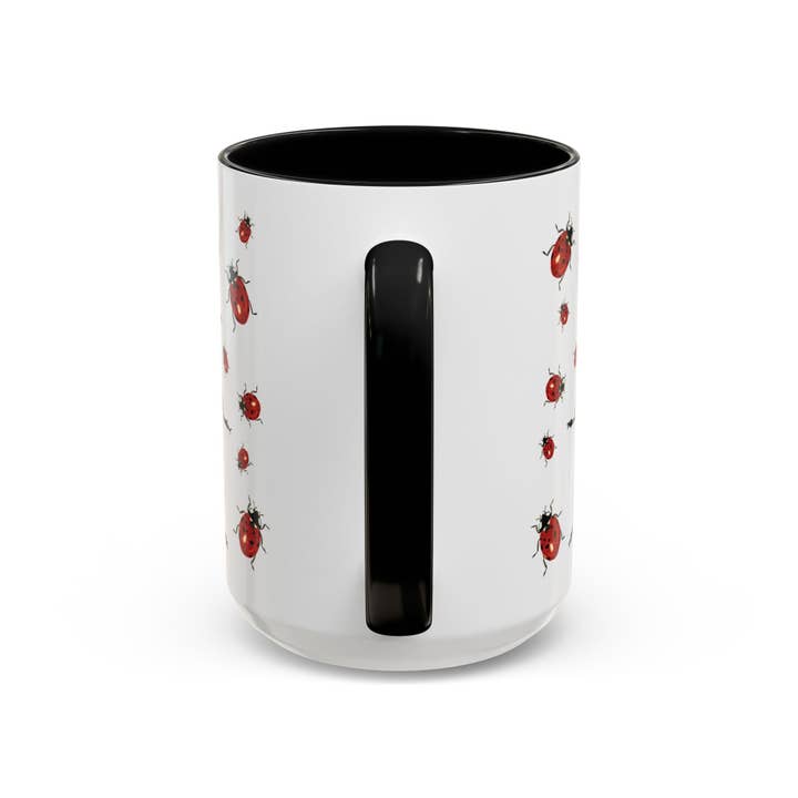 Blue Cava - Wholesale Coffee Mug - Ladybug Two Tone Ceramic Mug (11oz & 15oz)22