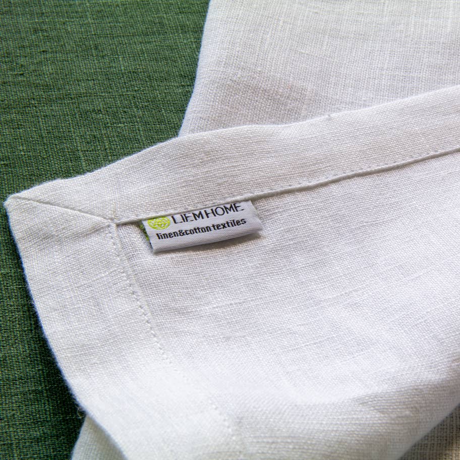 Liem Home – Großhandel Papier- & Stoffserviette – Leinenservietten mit schräg eingesetzten Ecken in verschiedenen Farben0