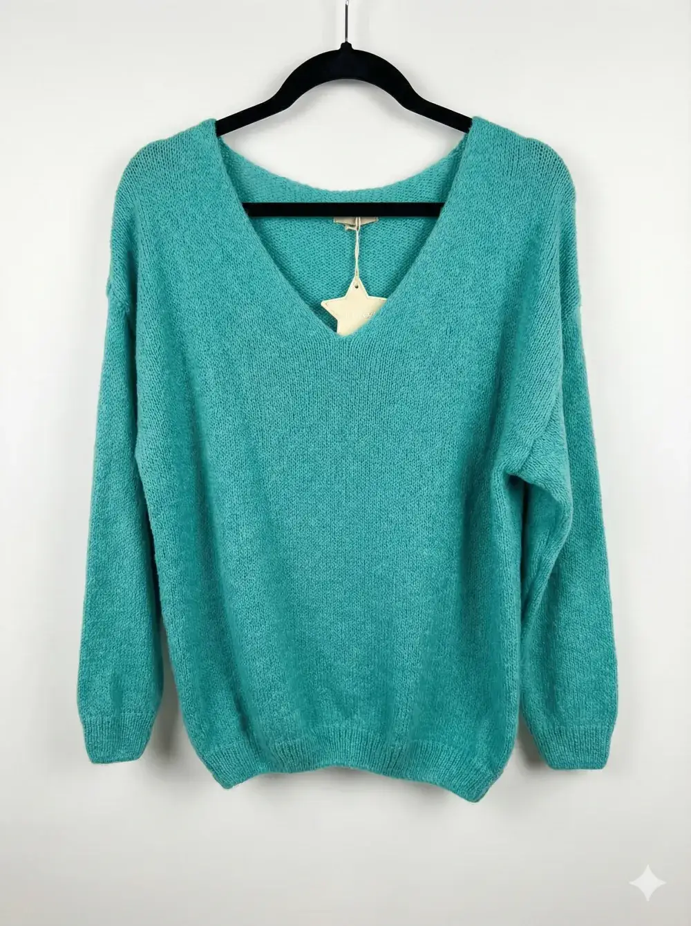 Mimi & Gogo - Vente Pull en maille – femme - Pull uni basique @20127_uni28