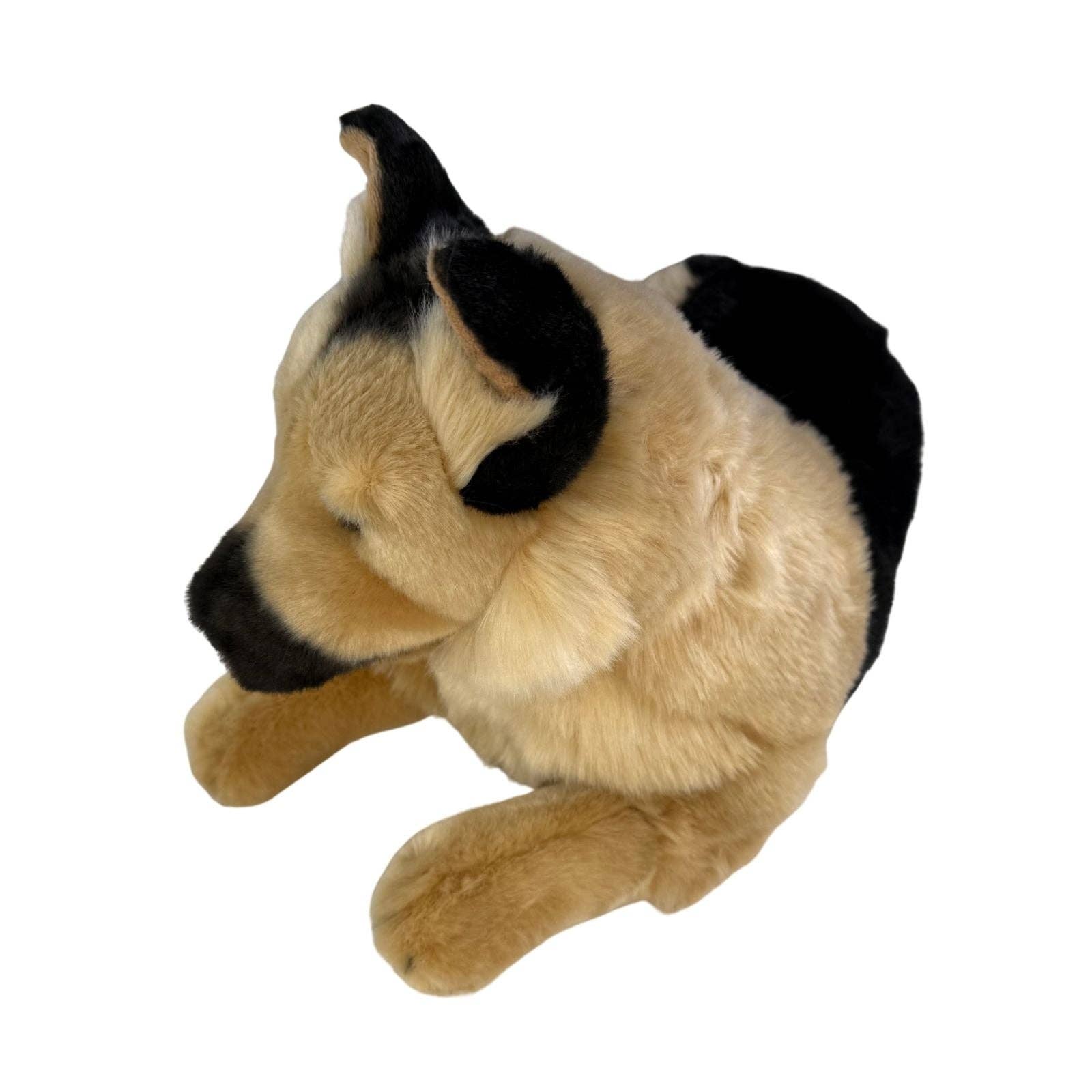 Bocchetta Plush Toys - Wholesale Stuffed/Plush Toy - Kids & Baby - King - German Shepherd - 40cm lying5