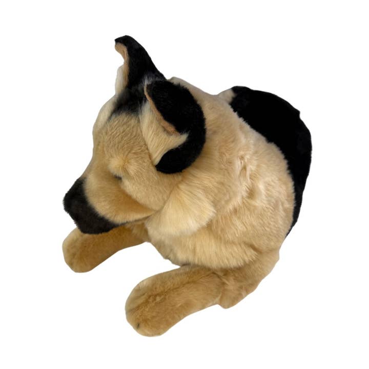 Bocchetta Plush Toys – wholesale Stuffed/plush toy – Kids & baby – King - German Shepherd - 40cm lying5