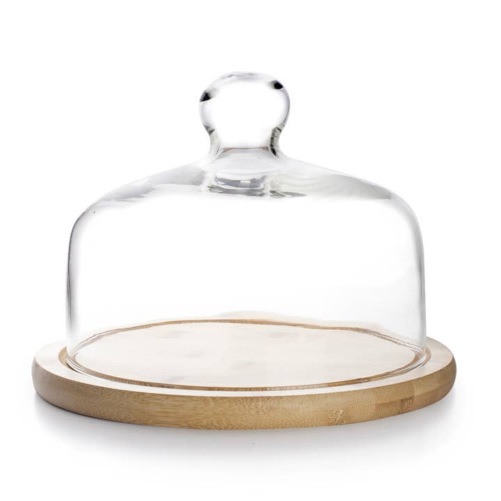 IBILI - Glass top with wooden base 18 cm for wholesale by Ibili