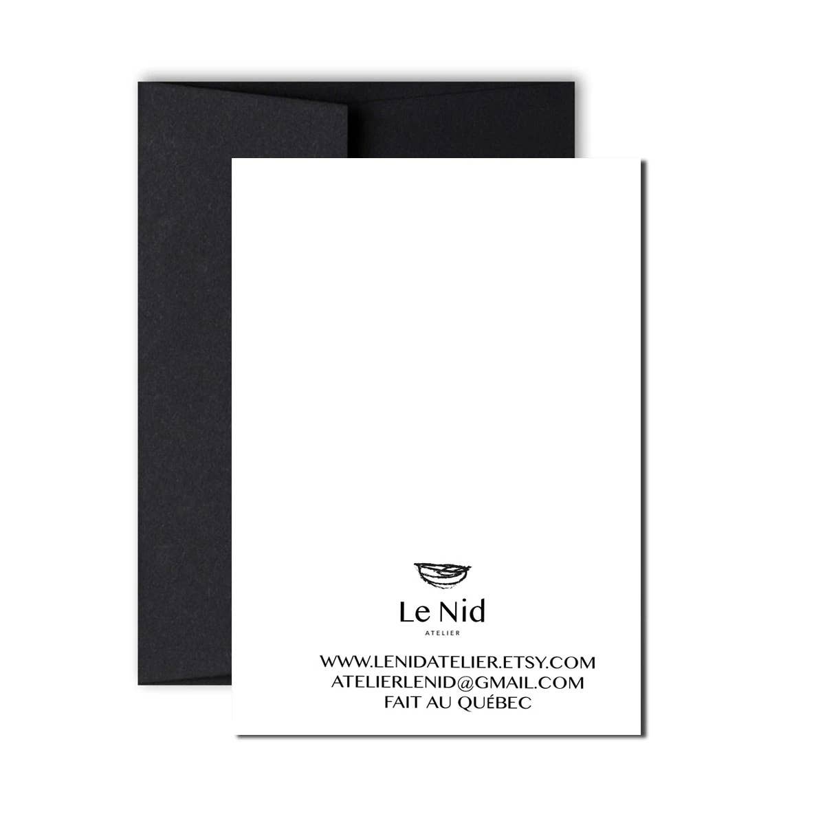 LE NID atelier - Wholesale Everyday Greeting Card - The Standing Moose Greeting Card1
