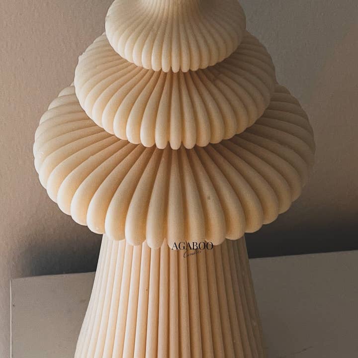 Agaboo Candle - Wholesale Novelty Candle - Roman Pillar Candle 8x4in 7