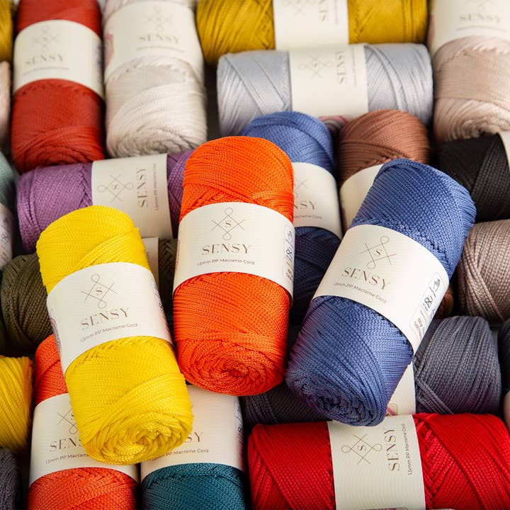 Sensy - Wholesale Craft supplies - Sensy Premium 1.5mm - 164 yards 100% Polyester Macrame Cord50