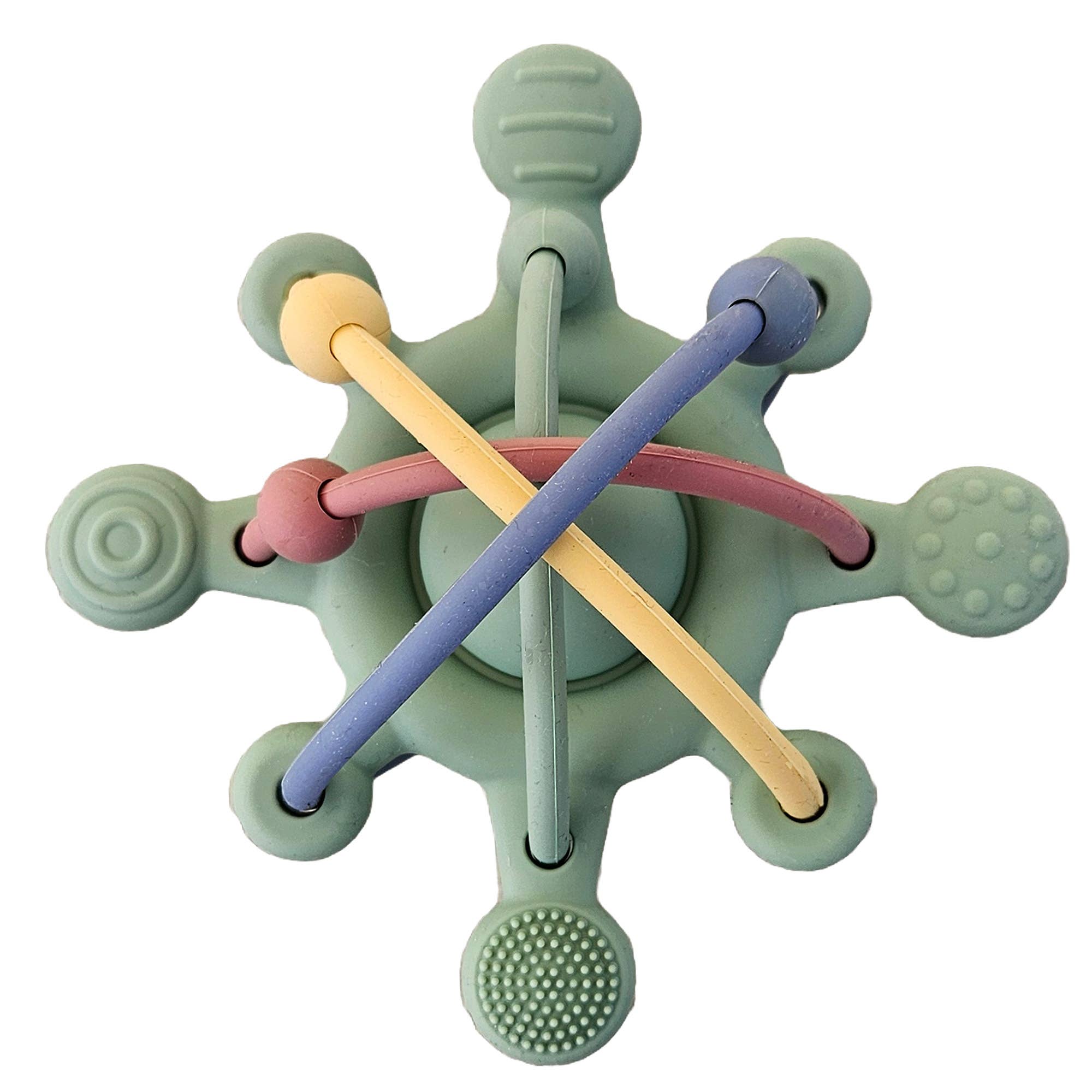 Summerville organic - Wholesale Teether (Not Clip-On) - Baby - Orbit Baby Silicone Activity Toy Cameo Green1