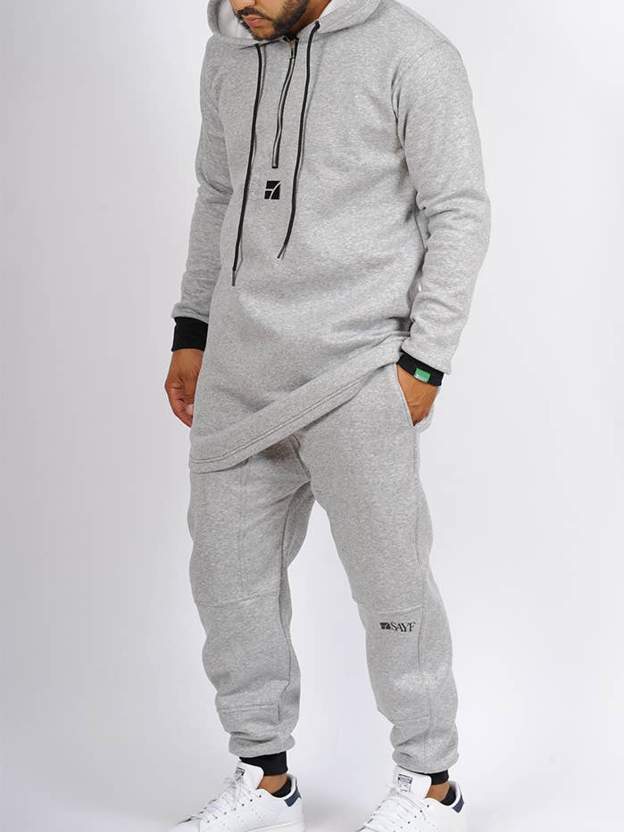 Sayf Silver Jogging Set for wholesale by SAYF