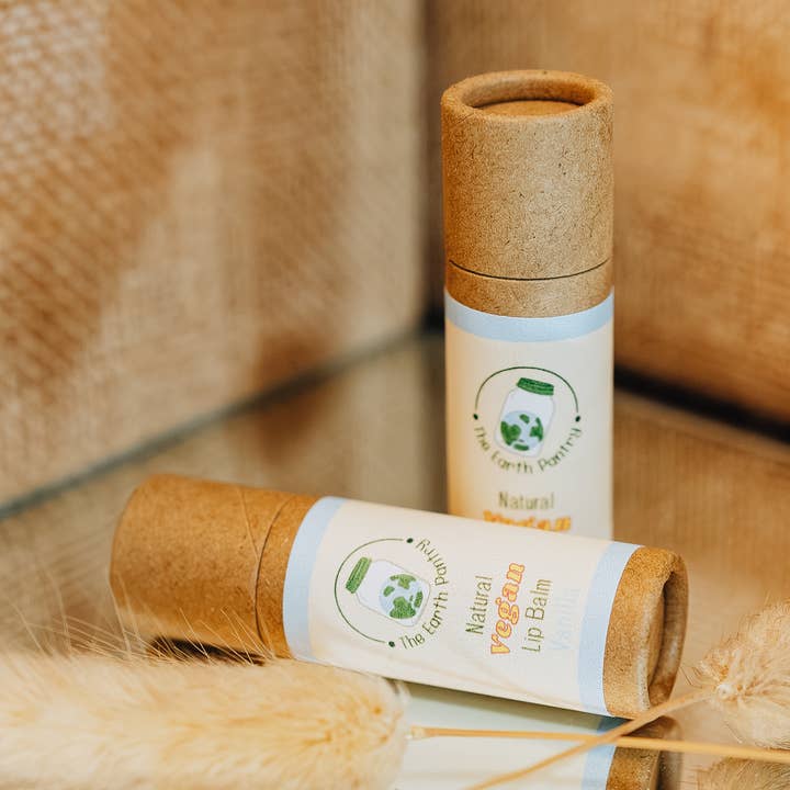 Lippenbalsam, VEGAN, Vanille für den Großhandel von The Earth Pantry