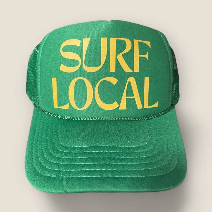 Surf Local Foam Trucker Hat for wholesale by Happi Style