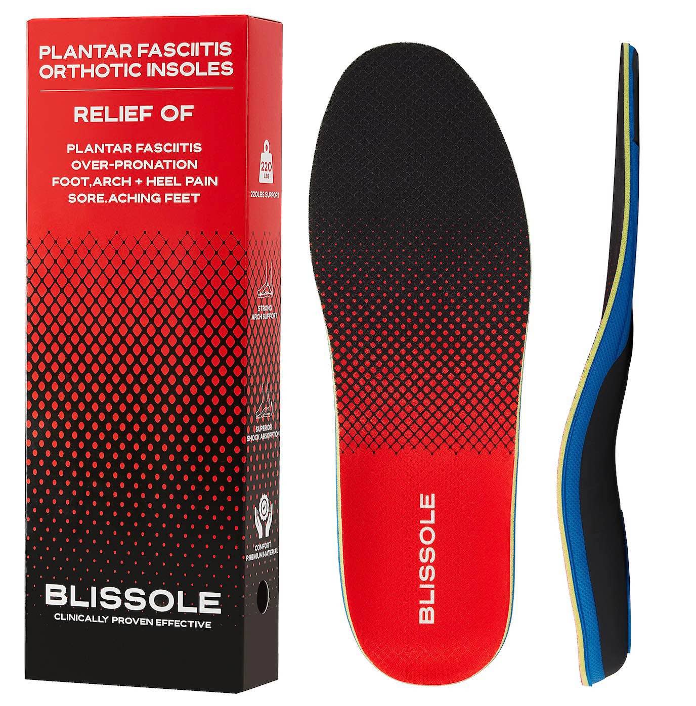 LivingTaste Home Inc – Engroshandel Indlæg/såler - Unisex – Indlægssåler til Plantar Fasciitis Støtte1
