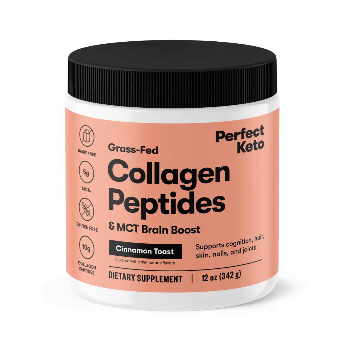 Perfect Keto - Wholesale Protein/Superfood Powder - Grass-Fed Collagen + MCT Oil, Dairy Free, Coffee Creamer13