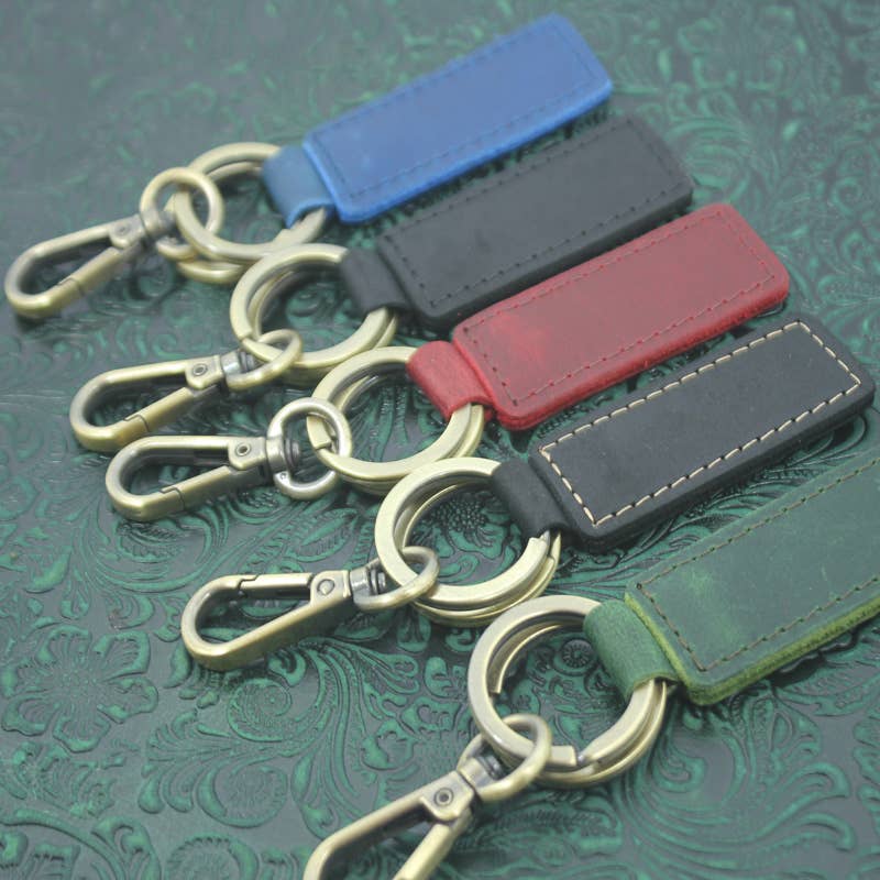 American Leather Goods - Wholesale Keychain - Unisex - Leather Keychain, Geniune Leather Keychain5