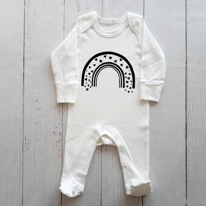 Rainbow sleepsuit for wholesale by Imo Imo Baby