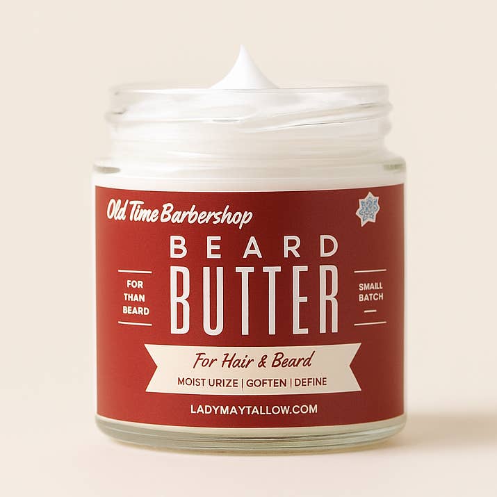 Manteca de Barba y Cuerpo Tallow Man Old Time Barbershop | Para Hombres para venta al por mayor de Lady May Tallow