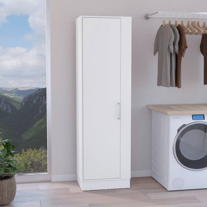 Armoire de rangement Nimbus blanche pour la vente par Yaxa