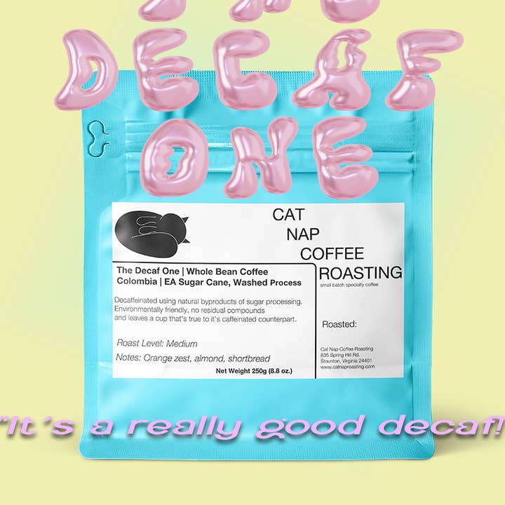 Cat Nap Coffee Roasting - Wholesale Coffee Beans - The Decaf One0