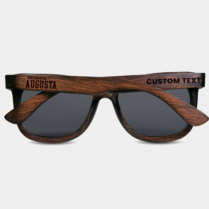 Custom Augusta Georgia III Sunglasses Unique Georgia Gifts for wholesale by Engraved In Nature