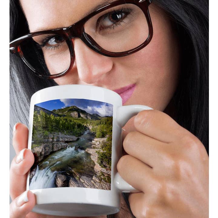 3dRose - Wholesale Coffee Mug - 3dRose, Dearborn River, Lewis and Clark Forest, Montana, USA - US27 CHA2745 - Chuck Haney, Mug9