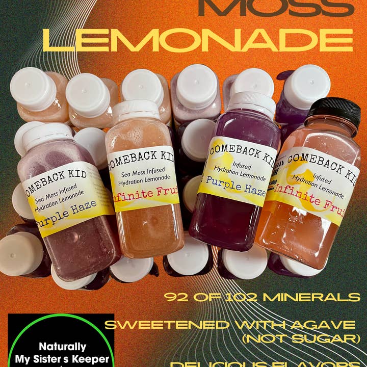 Naturally My Sister’s Keeper - Wholesale Wellness Juice/Tonic - Sea Moss Infused Hydration Lemonade3