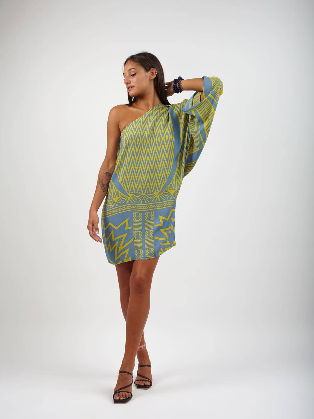 Bijondo - Wholesale Dress - Women's - Short rayon dress Charlize19