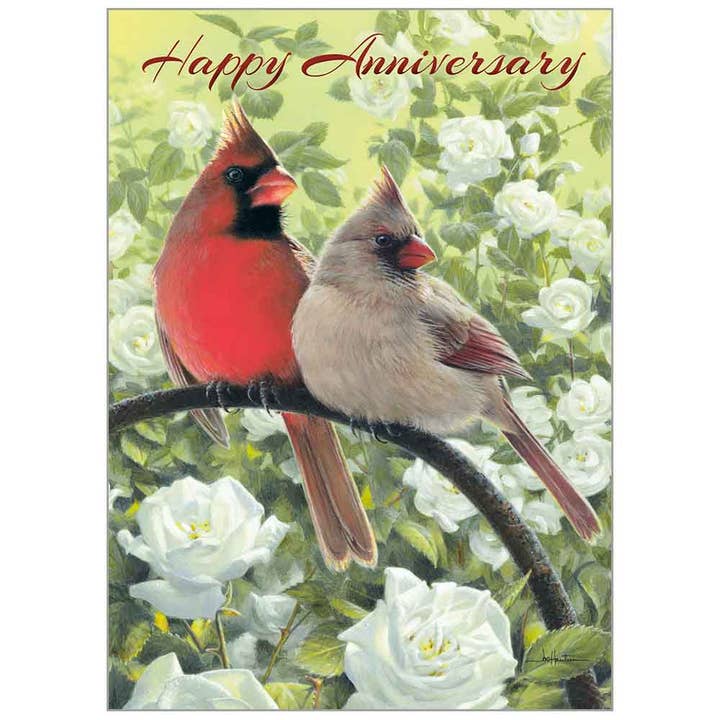 Bower Cardinals - Faith Anniversary Value Card for wholesale by Legacy