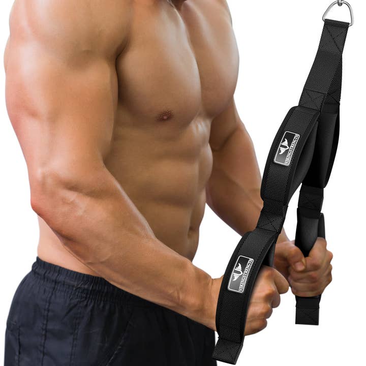 Vikingstrength - Wholesale Fitness Equipment - VIKINGSTRENGTH Tricep Rope - Tricep Rope Cable Attachment wi