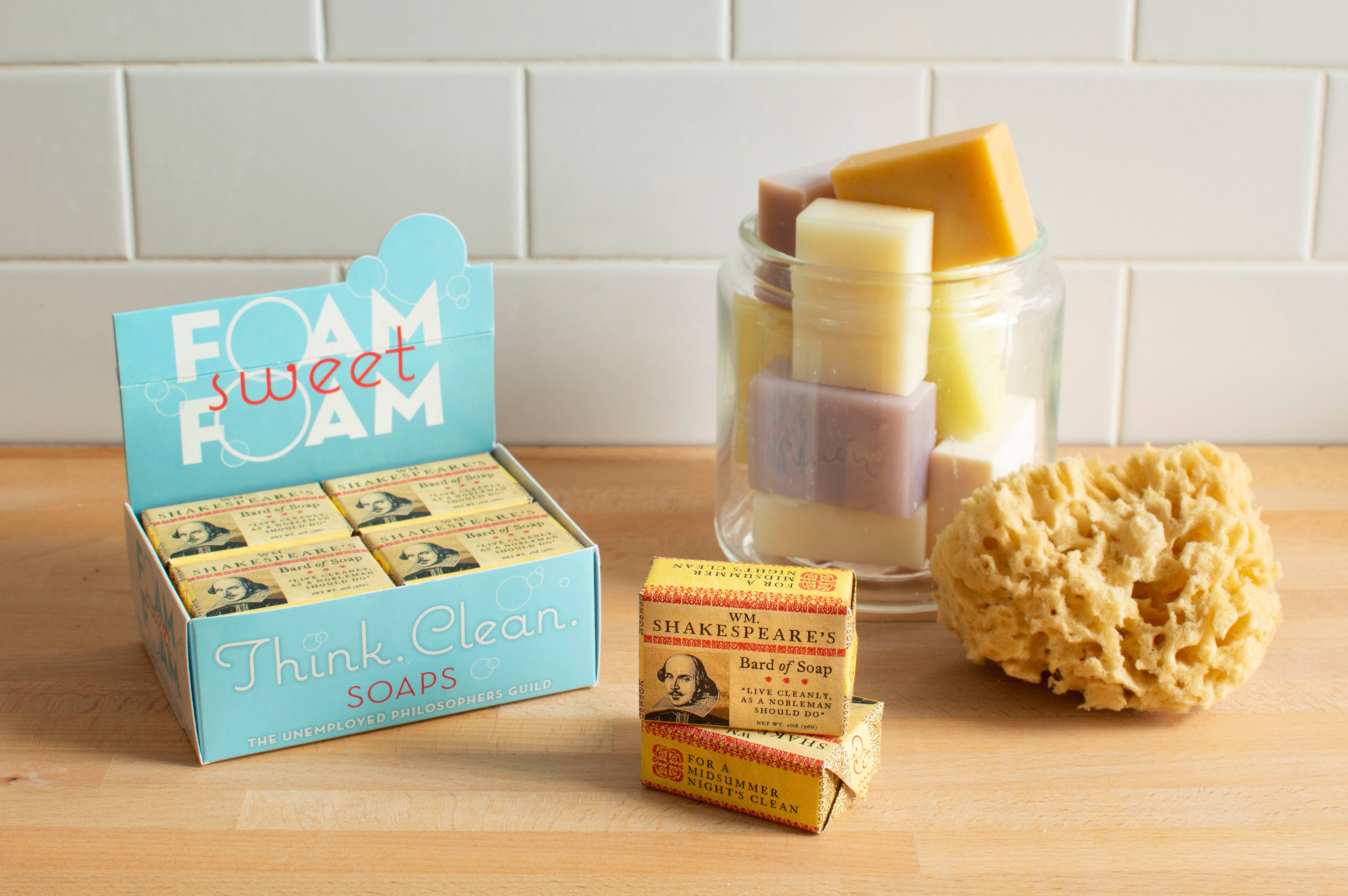 Unemployed Philosophers Guild - Wholesale Bar Soap - Shakespeare's Bard of Soap1