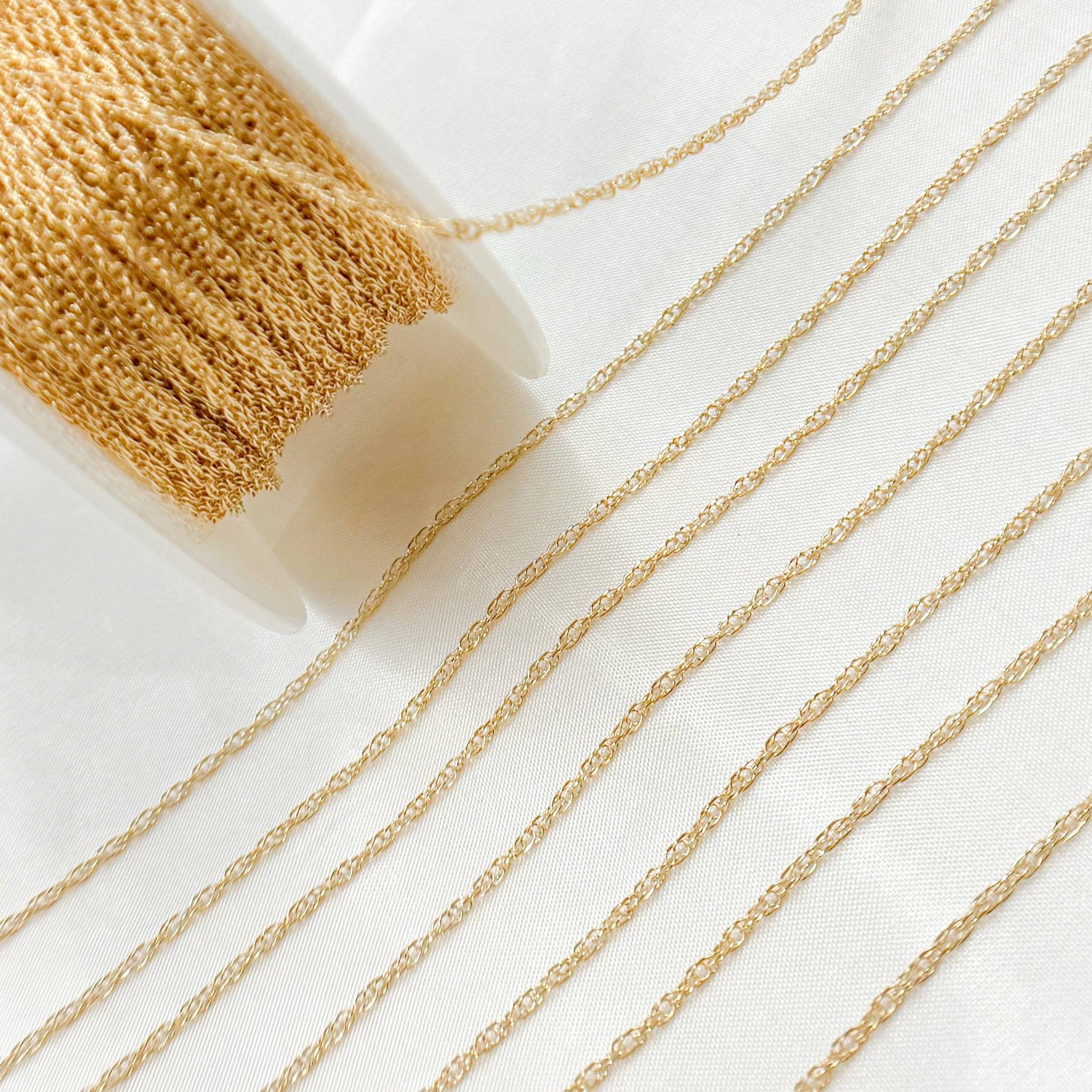 Tresor Jewelry Inc. - Wholesale Link & Chain Necklace - 010RGF. 14K Gold Filled Rope Chain5