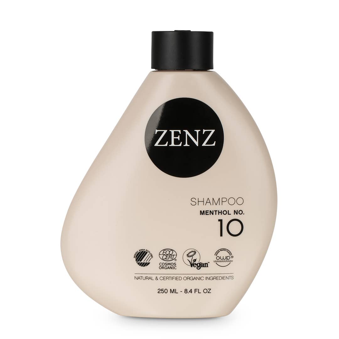 ZENZ Organic Products - Vendita all'ingrosso Shampoo - Shampoo Organico Mentolo n. 10 - Disponibile in 4 formati6