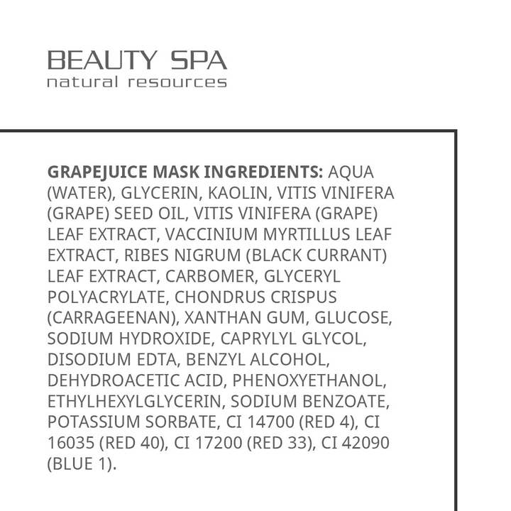 SPA INDUSTRY - Wholesale Body Scrub/Exfoliant - Beauty Spa REVITALIZING BODY GRAPE JUICE MASK, 1000 ML6