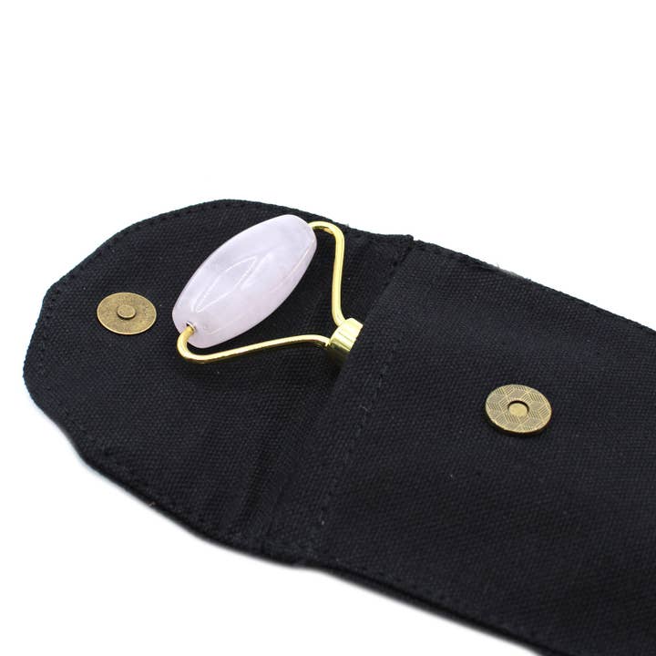 Ancient Wisdom - Wholesale Face/Beauty Roller - Gemstone Face Roller - Rose Quartz2