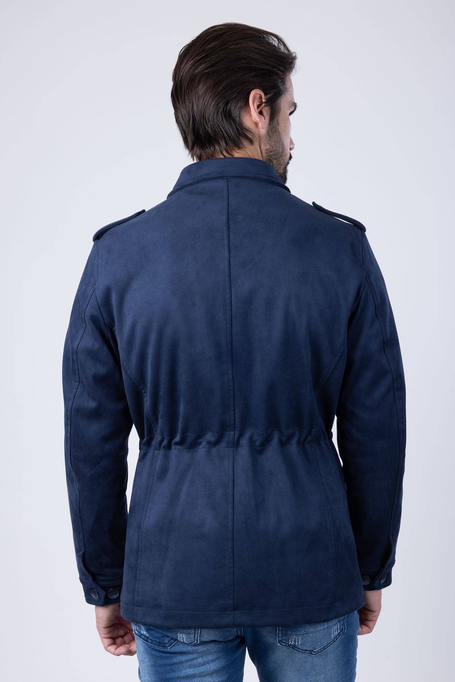 BARABAS - Venta al por mayor Chaqueta - Hombre - Chaqueta bomber de invierno de terciopelo con 4 bolsillos para hombre 4BH8612