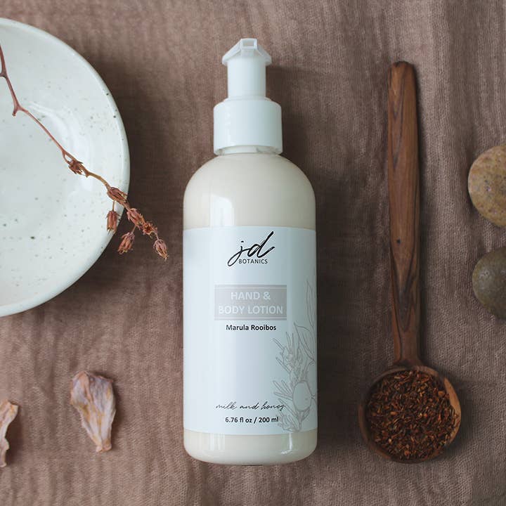 JDBotanics - Wholesale Body Cream/Lotion - marula rooibos body lotion (6.76 fl oz / 200ml)