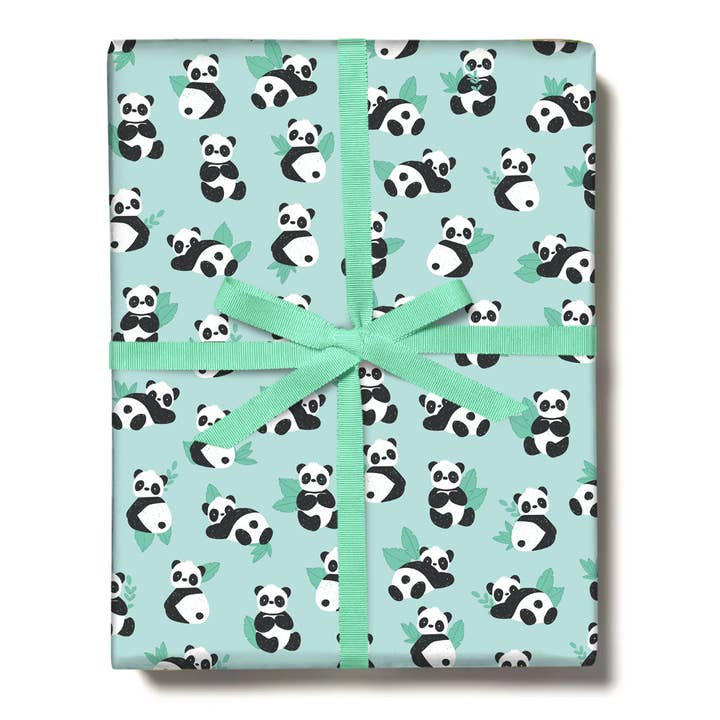 Central 23 Cards - Vente Feuille de papier cadeau - Emballage cadeau PANDAS Animal pour homme et femme