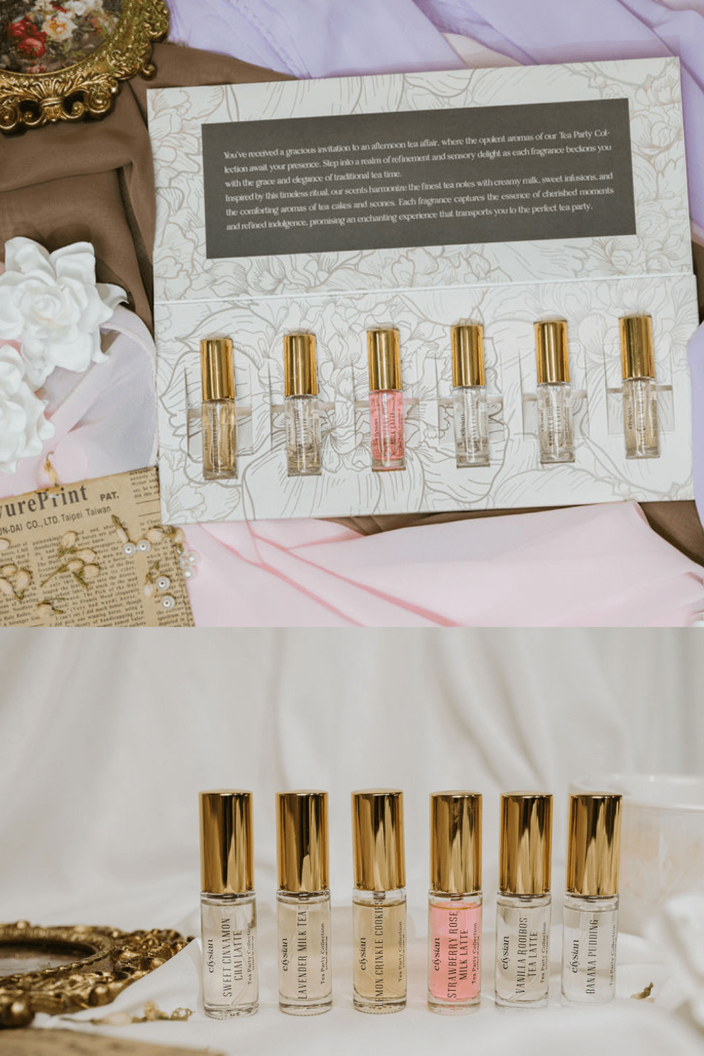 Elysian Parfum – wholesale Perfume gift set – The Tea Party Collection Volume 1 - Travel Set6