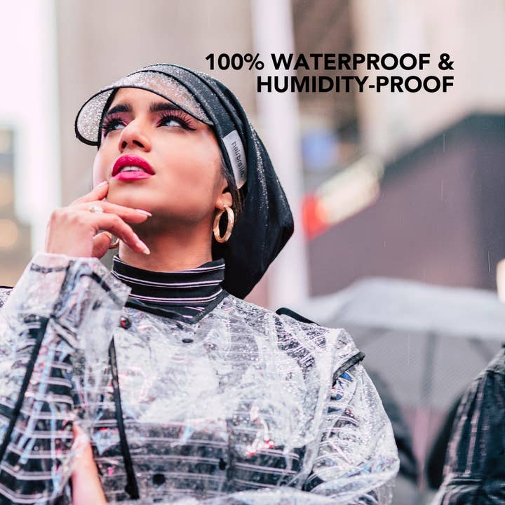 Hairbrella - Wholesale Visor - Women's - Hairbrella Satin-Lined, Waterproof Rain Hat20