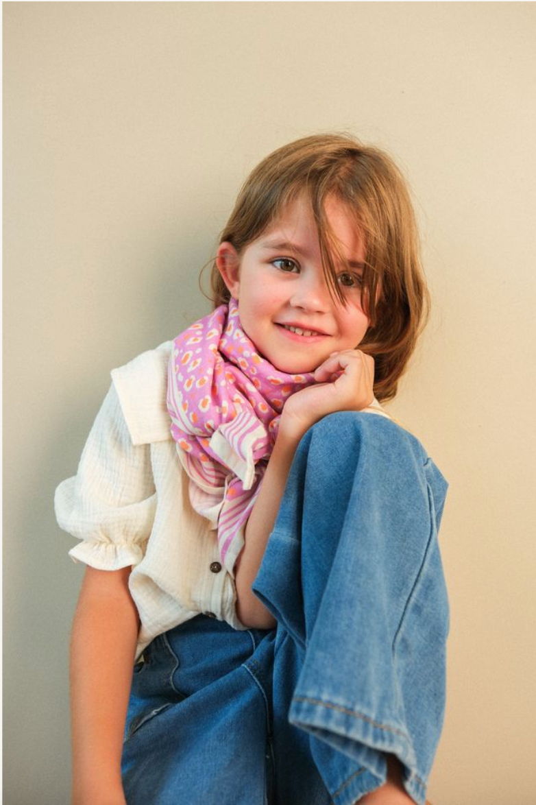Maison Augustin - Wholesale Scarf - Kids - Baby Scarf Child Graou Candy1