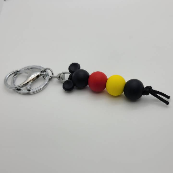 Kendra's Designs - Wholesale Keychain - Women's - Mickey Mouse Silicone Keychain | Mickey Mouse Bag Charm1
