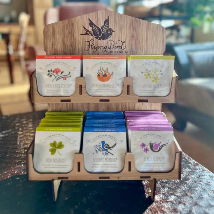 Flying Bird Botanicals - Wholesale Tea Bags - Peace of Mind – 45ct Individual Envelope Box3