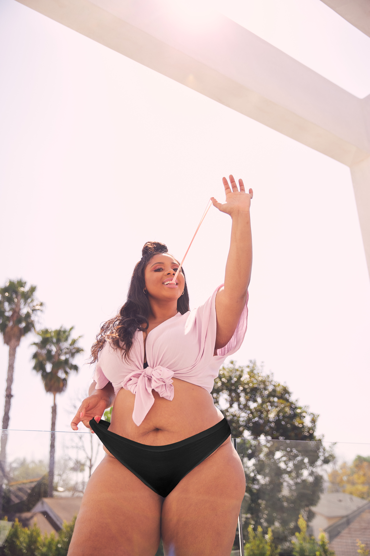 Black No-Show Bikini for wholesale on Faire8